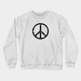 World Peace Sign Crewneck Sweatshirt